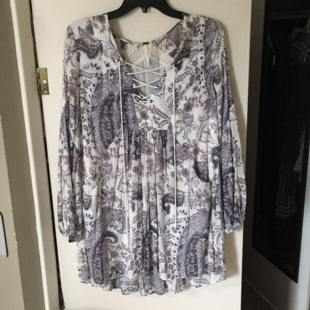 Long sleeve free people dress
